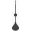 Thomas O'Brien, "Academy 36" Anchored Larrabee Barn Light in Matte Black with 9" Soft Copper Conical Savannah Shade-1475323929-1475323933