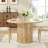 43.3'' Round Pedestal Dining Table-2129888154