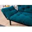 Caille 61" Wide Tufted Back Convertible Sofa-1543007403