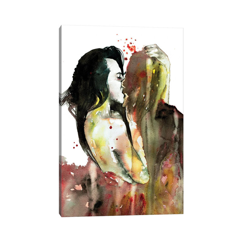 Devour Me by Pride Nyasha - Wrapped Canvas Gallery-Wrapped Canvas Giclée, 66.04 cm H x 45.72 cm W x 3.175 cm D