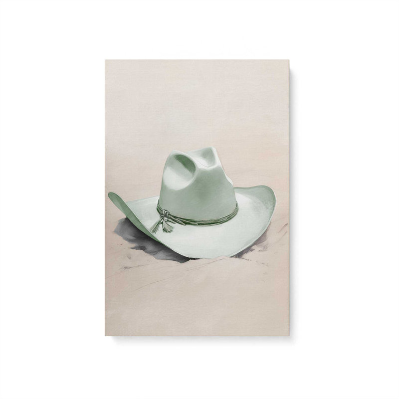 «Cowboy Essentials in Green II», toile tendue, H 30 po x l 20 po