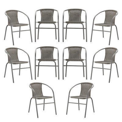 Outdoor Stacking Dining Armchair