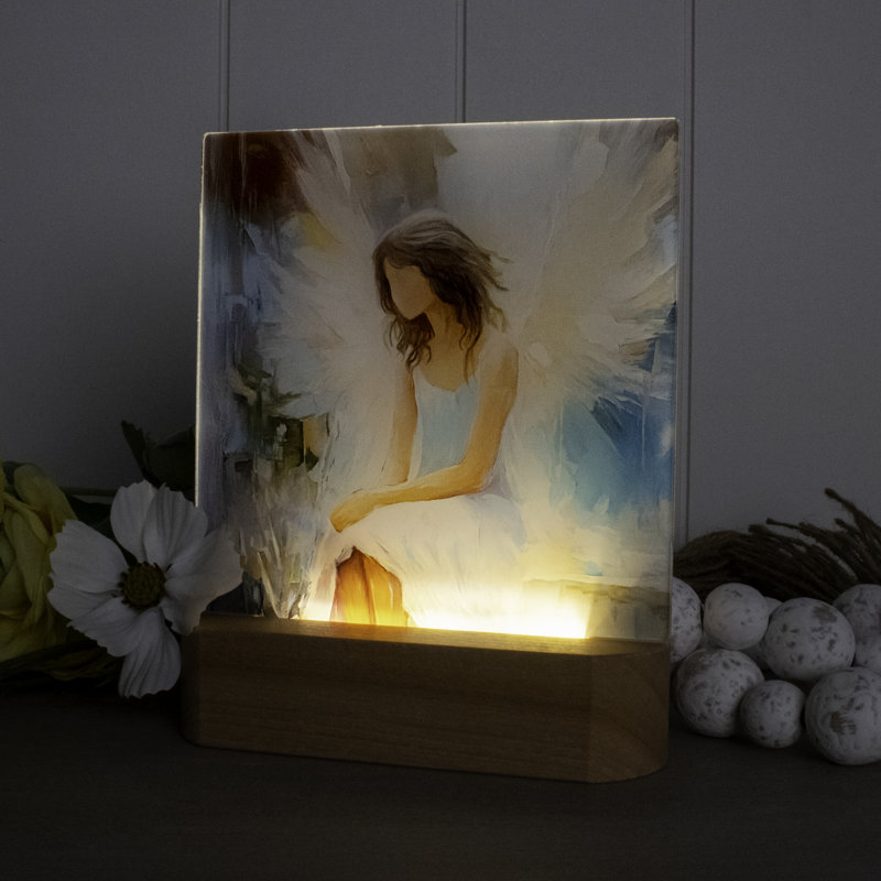 Anges de lumière DEL veilleuse