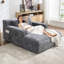 Canapé-lit Bonzy Chenille-1849004034