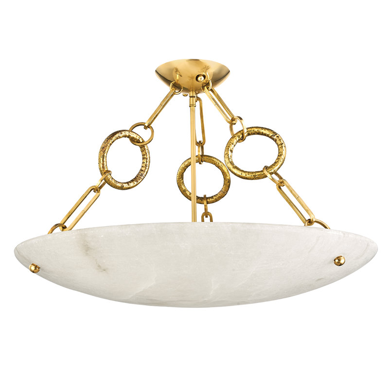 ALABASTER Semi Flush Mount