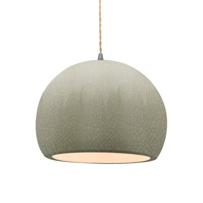 Luminaire suspendu 1 lumière DEL intégré Aschwin