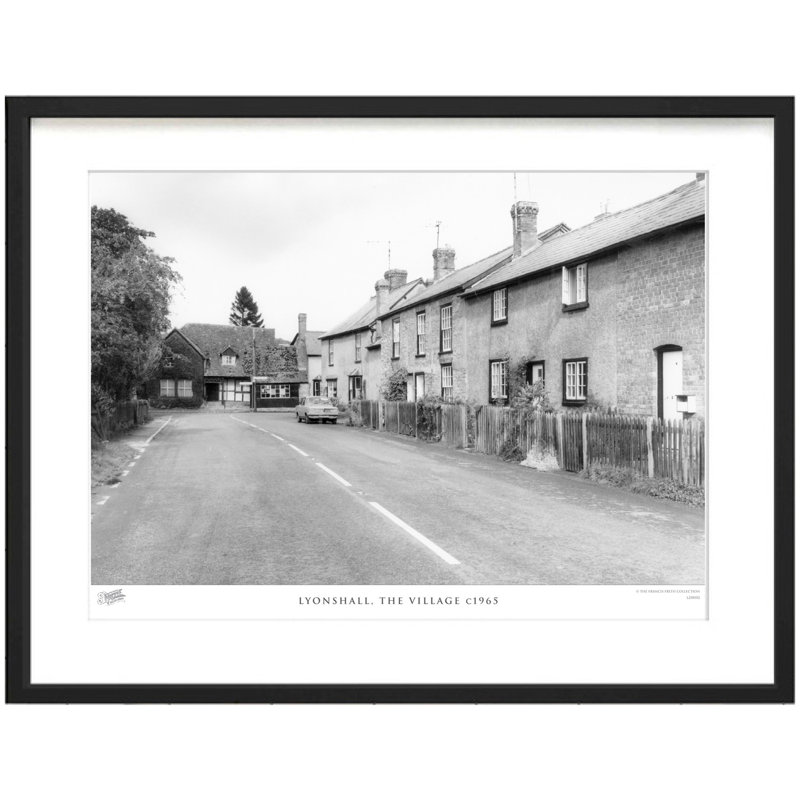 Lyonshall, The Village C1965 by Francis Frith - Single Picture Frame Print, 45cm H x 60cm W x 2.3cm D
