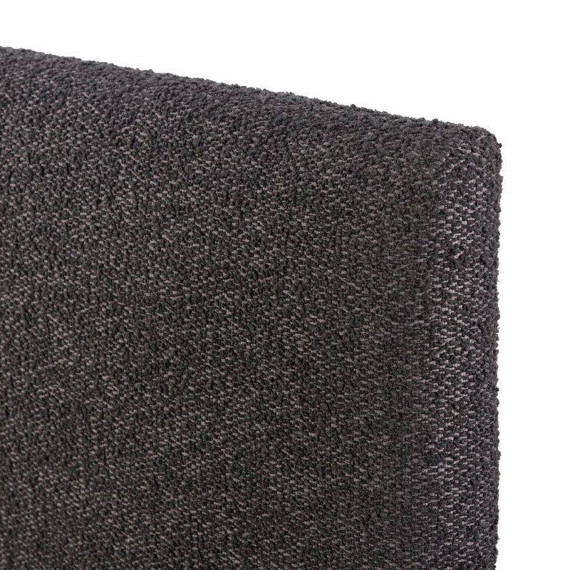 Quincy Upholstered Bed, Lisbon Charcoal, King