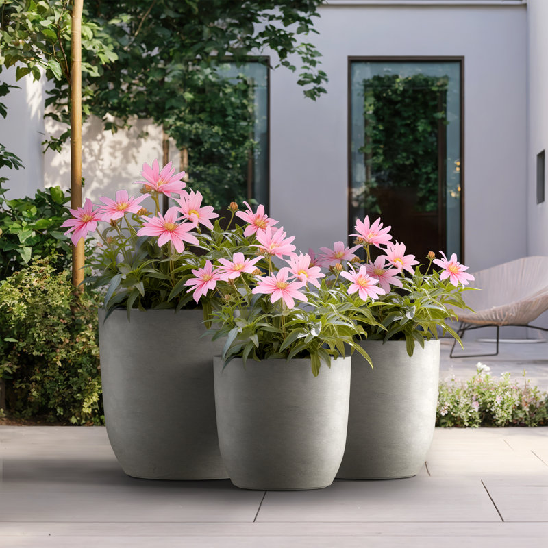 Keyondria Handmade Pot Planter, Pale Yellow