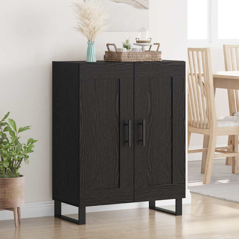 Sideboard Accent Chest, Black Oak