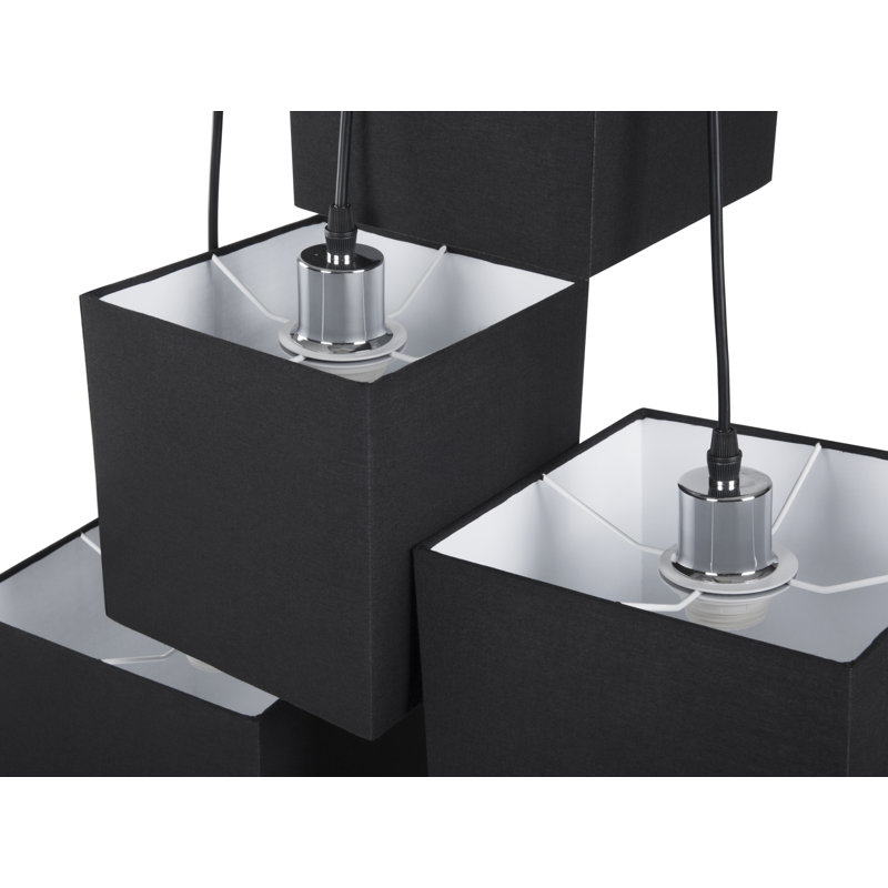5 - Light Cluster Pendant, Black