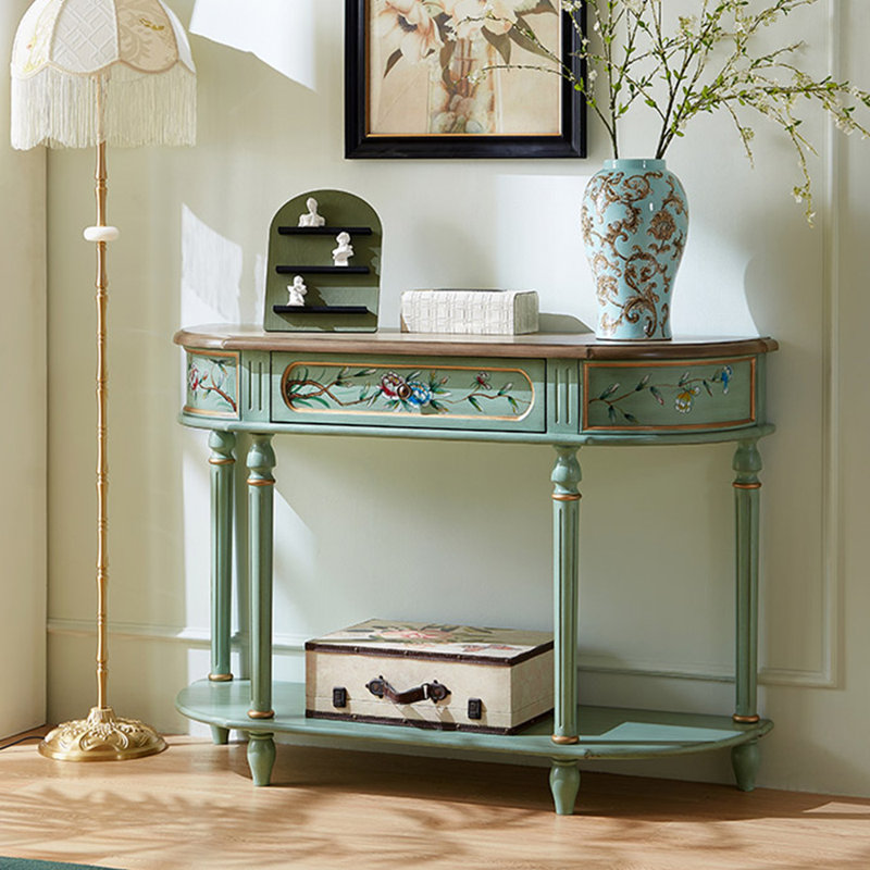 American-style simple console table