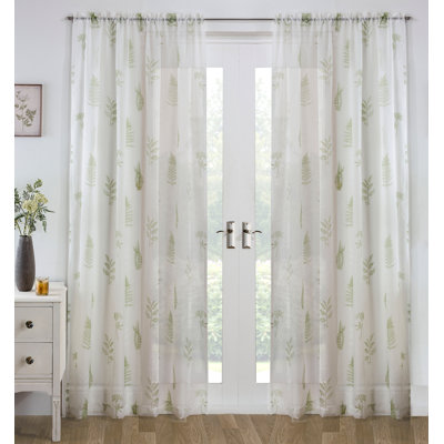 Ledonne Sheer Curtain Pair