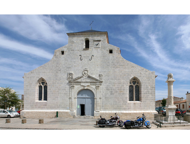 Église de Brouage, France, H 11 po x l 18 po
