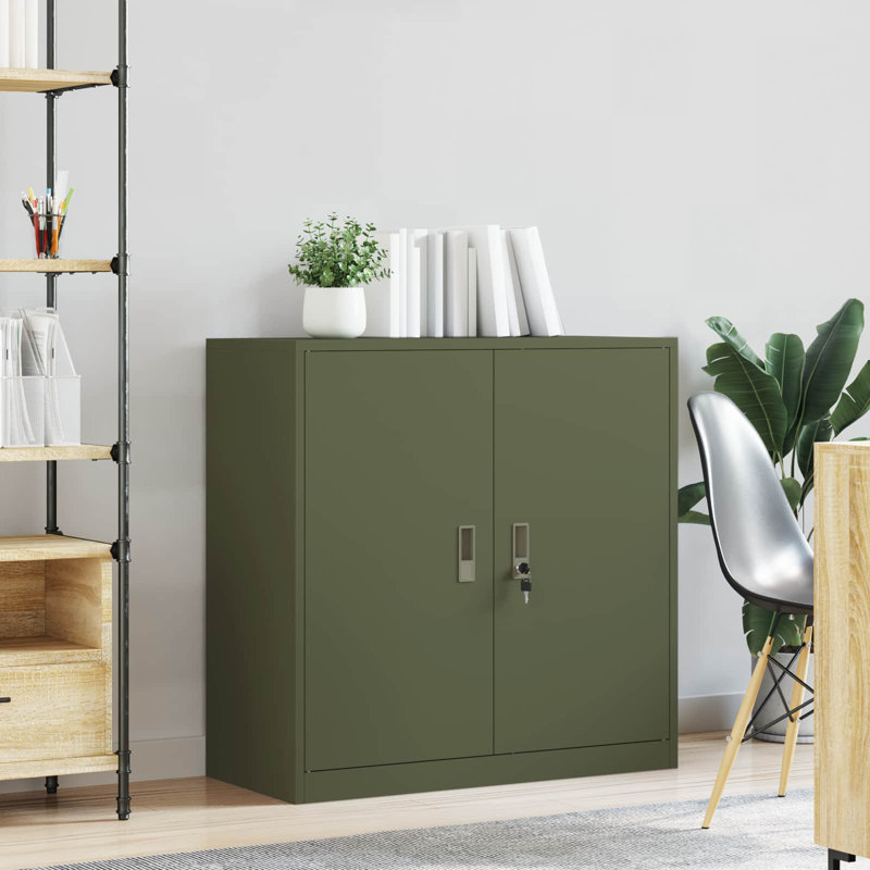 Storage Cabinet, Olive Green