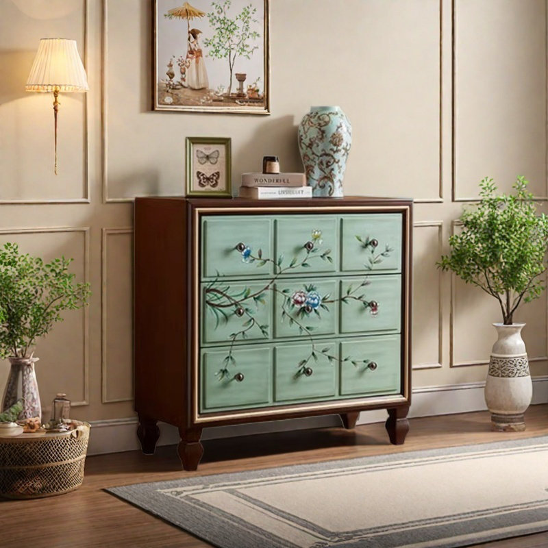 American-style Painted Commode