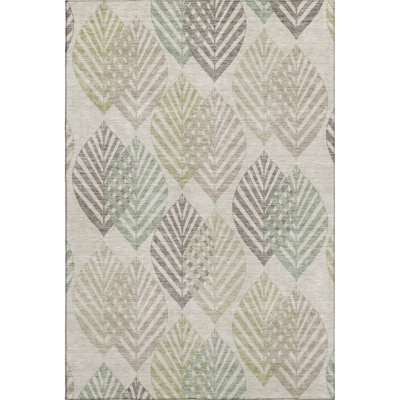 Premium Machine Washable Prisco Beige Rug