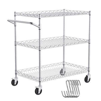 32.4 in. H x 34 in. W Utility Cart