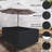 High Density Outdoor Rectangular Table & Chair Set Cover, Patio Table Set Cover-1942251290