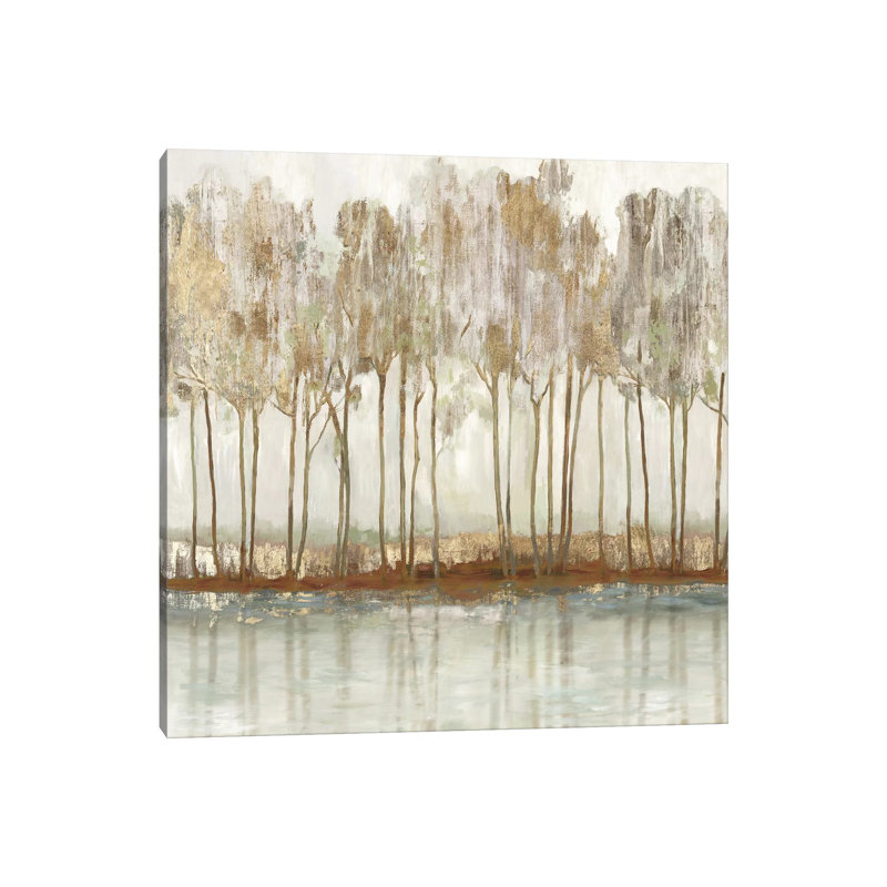 «Lynn Peak I» par Allison Pearce - reproduction d'art, H 26 po x l 26 po x P 1,5 po, Toile tendue, Pas de tapis