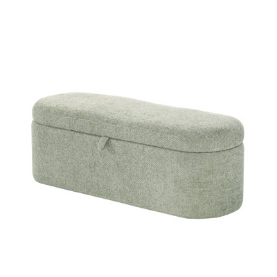 Philipa Storage Bench-L. Tweed by Ebern Designs