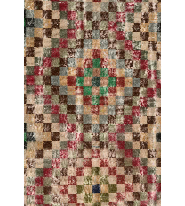 One-of-a-Kind 3’3” X 6’10” Hand Knotted Area Rug