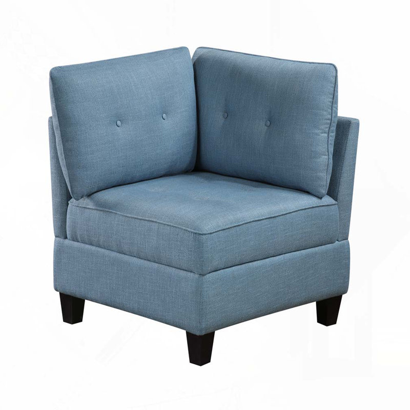 Fauteuil d'appoint moderne en bois massif