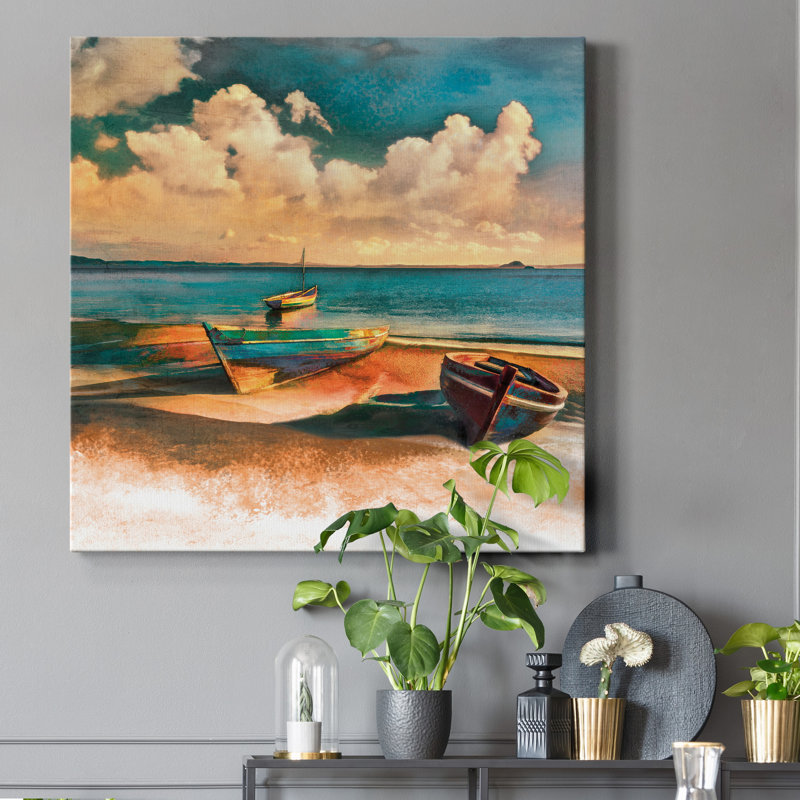Shadow Boat II - impression sur toile tendue, H 40 po x l 40 po x P 1 po