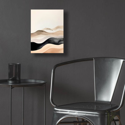 " Black & Beige Landscape 2 " by Petals Prints Design