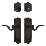 Nostalgic Warehouse Meadows Entry Set with Manor Lever
