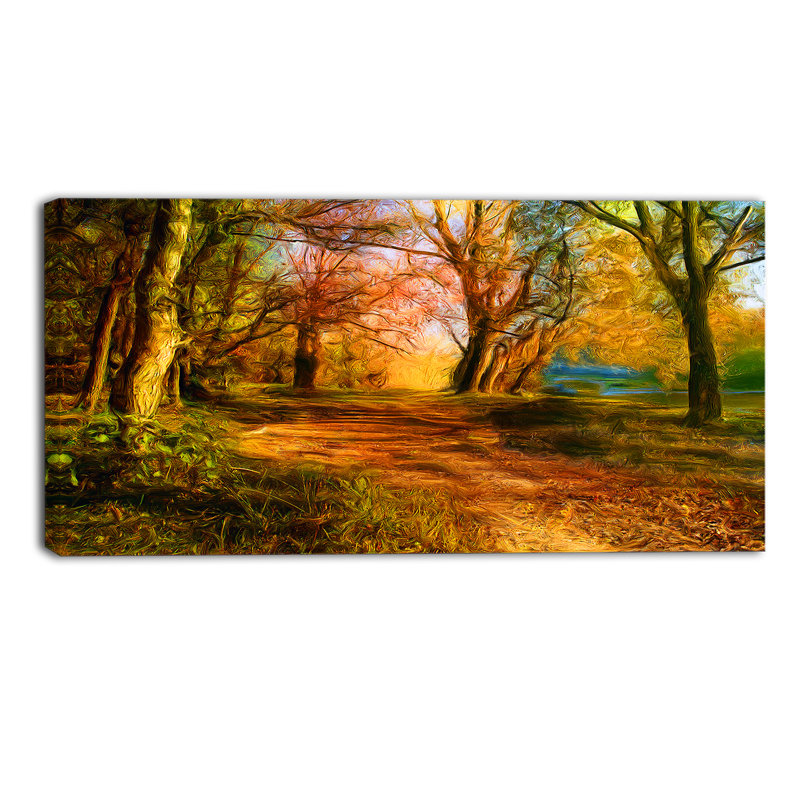 Beauté de la nature - reproduction sur toile tendue, H 16 po x l 32 po
