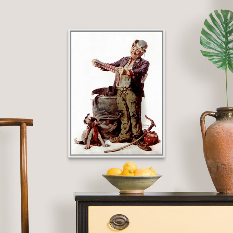 «Still Good», art mural sur toile, H 26 po x l 20 po x P 1,75 po, Cadre flottant blanc