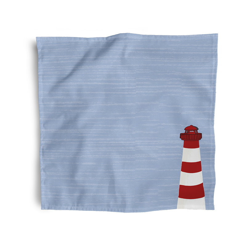 Hanley Light House Napkins, Red