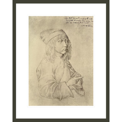 Autoportrait à l'âge de treize ans par Albrecht Dürer - Impression sur toile