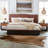 Solid Wood Platform Bed-51019450