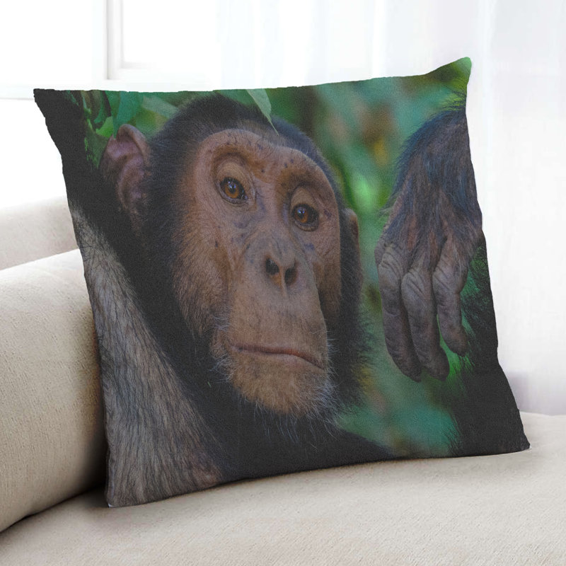 Coussin 17 animaux, Microsuède