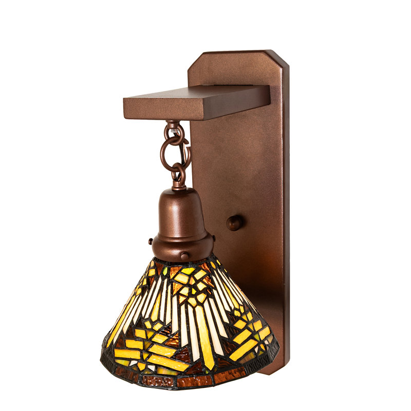 8" Wide Nuevo Mission Wall Sconce