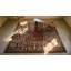 Antique Bergama Turkish Medallion Knotted Rug