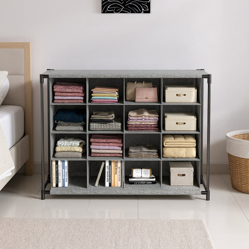 4 Pair Shoe Storage Cabinet