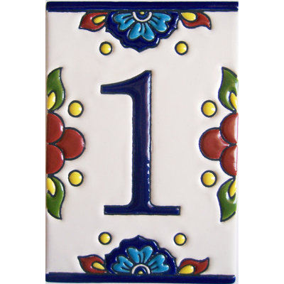 Carreau TalaMex mexicain Talavera Mission Number One