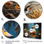 Baroque Blue Duck Elegance III - art mural 5 pièces pour salon-623519899