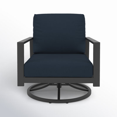 Townsend Metal Outdoor Rocking Chair with Sunbrella Cushion