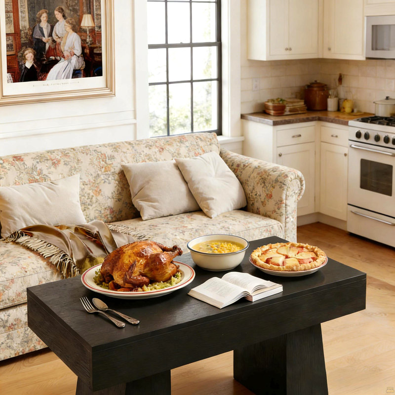 Wooden Coffee Table,Rectangular Greeting Table,Center Table