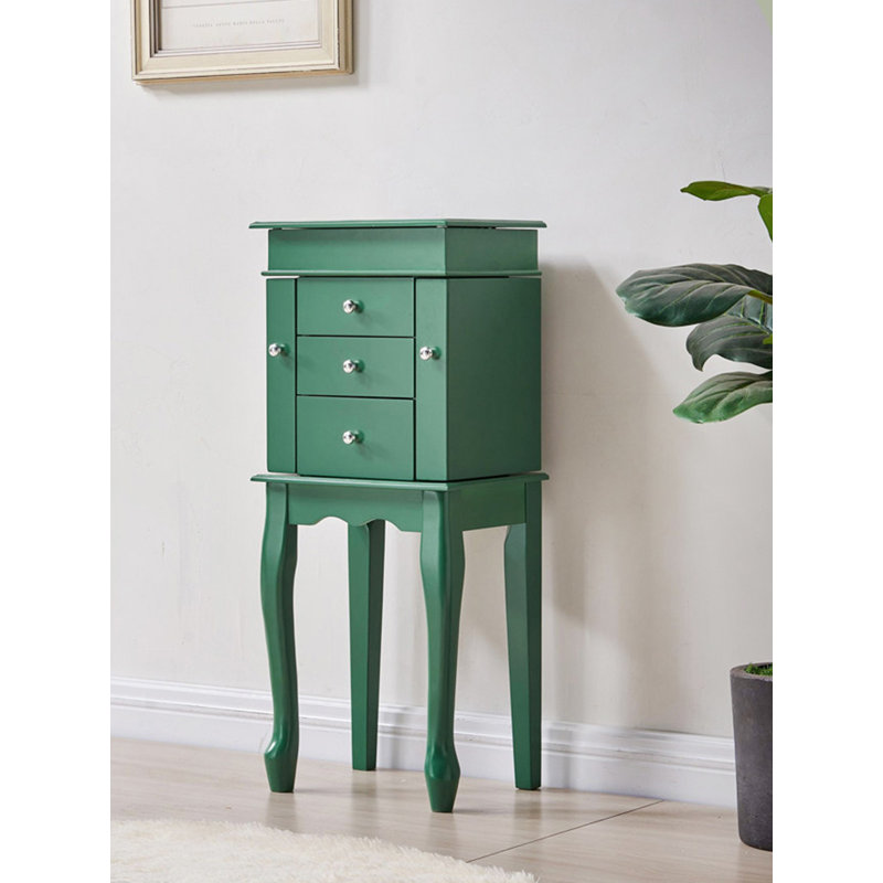 Armoire de rangement pour bijoux American Retro