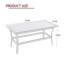 Table basse d'extérieur en métal 41,81 po Charron-458838377