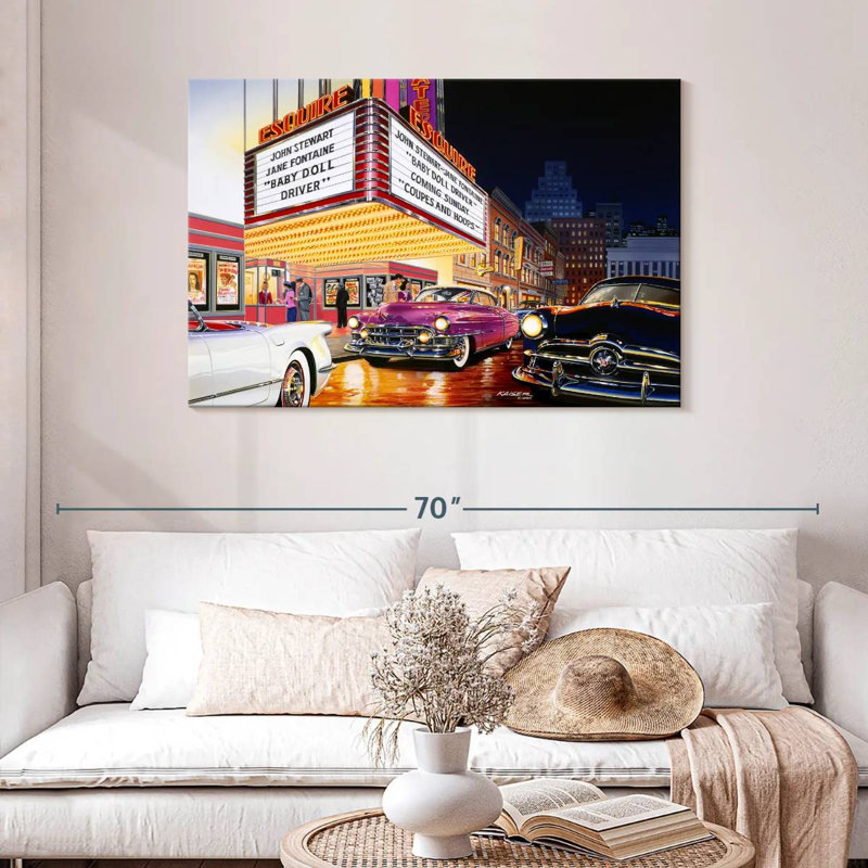 Mehar Esquire Theatre, 30" H x 45" W