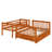 Twin Over Full Bunk Bed With Dual Ladders And Storage Drawers-1680984808