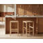 Modern Minimalist Woven Rope Bar Stools, Solid Wood Counter Stools, Armless Accent Chairs with Breathable Woven Seat, Multi-use Stool for Kitchen, Patio & Living Space-1570334952-1571601234
