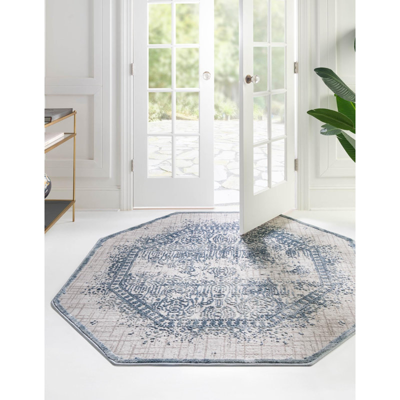 Glencoe Oriental Indoor Rug, Octagon 4'