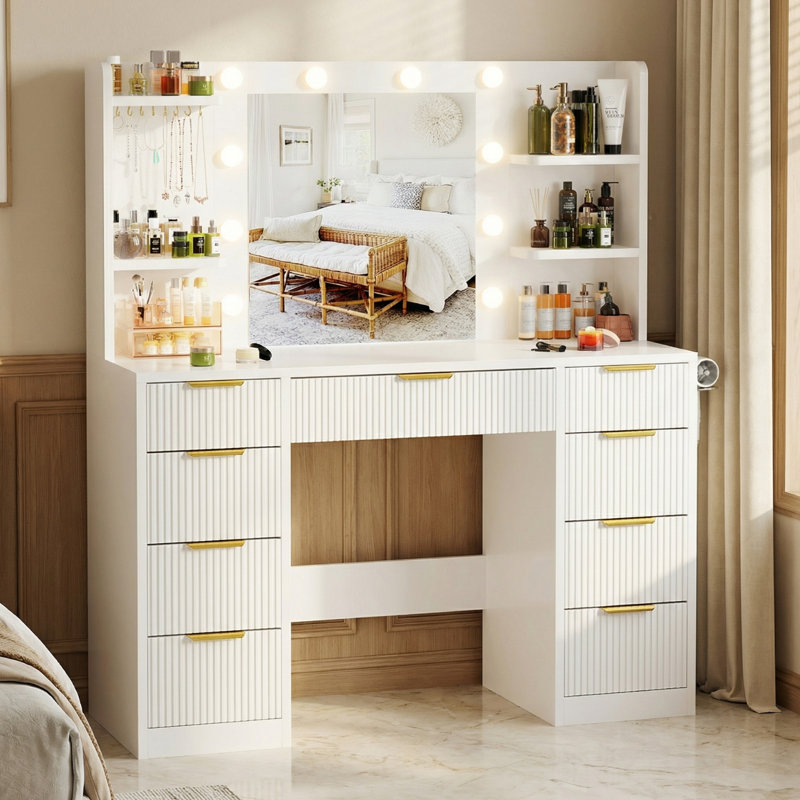 Dressing Table, White